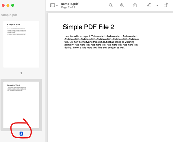 Image Edit PDF in Preview